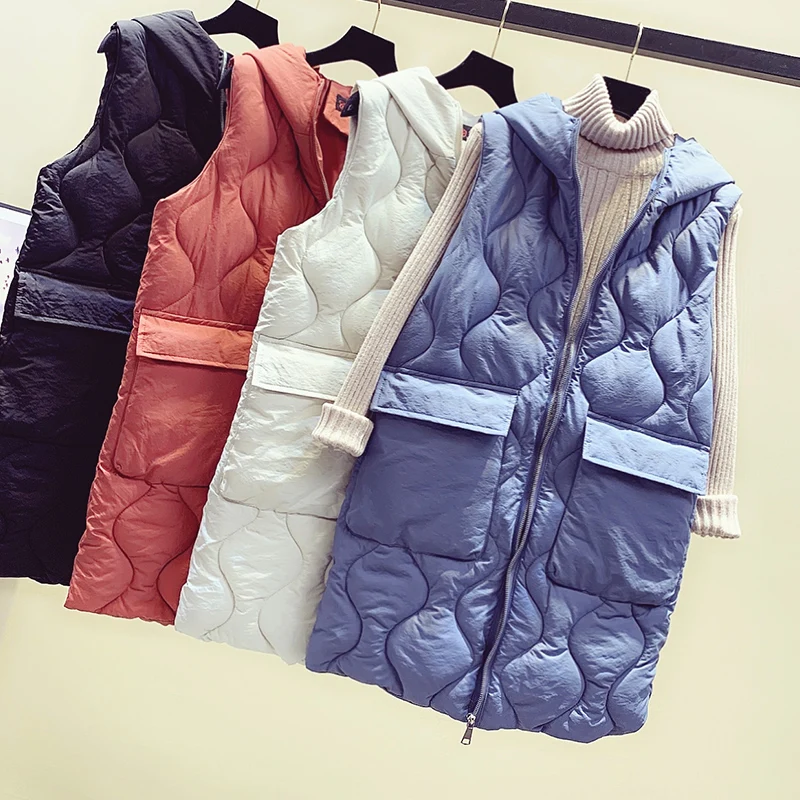 

Cheap wholesale 2019 new autumn winter Hot selling women's fashion casual female nice warm Vest Outerwear MP629