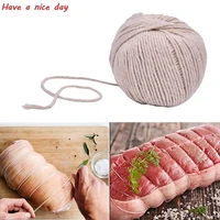 new 75m cooking tools butchers cotton twine meat prep trussing turkey barbecue strings meat sausage tie rope cord