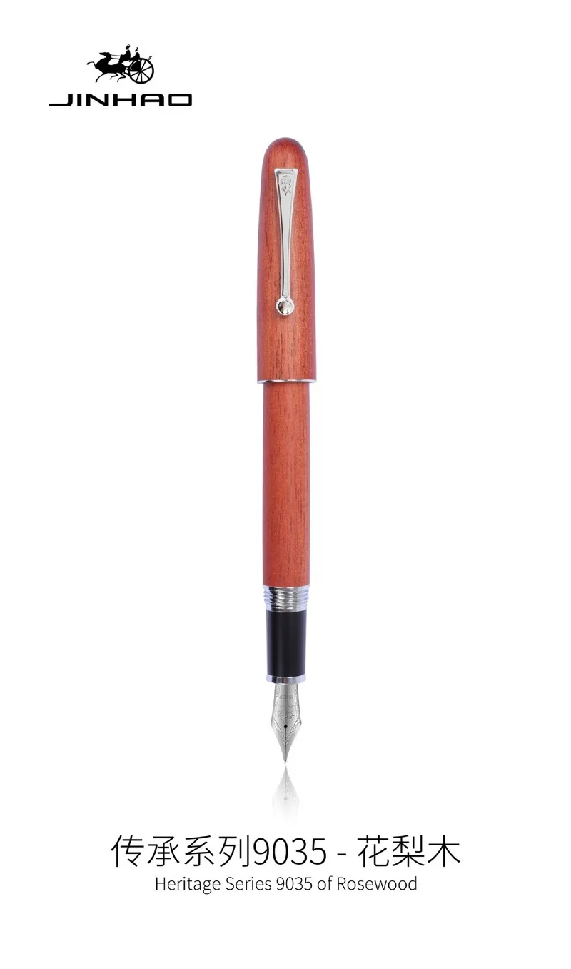 JINHAO 9035 Подарочная авторучка новая модная офисная серебряные Канцтовары из