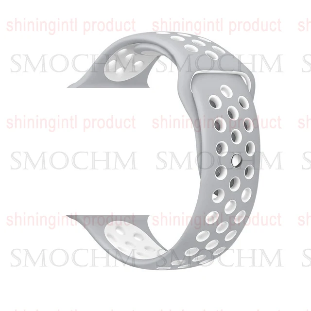 grey and white Smochm IWO 10 gps часы Bluetooth умные часы спортивные Смарт часы Обновлено IWO 9 Беспроводное зарядное устройство для iPhone Android - Цвет: grey and white