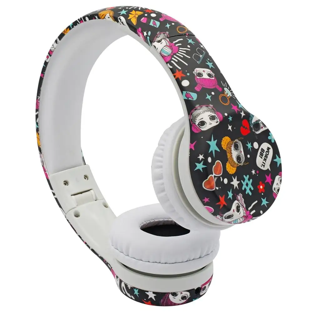 Детские наушники Hisonic Проводные детские с ограничением громкости и совместно