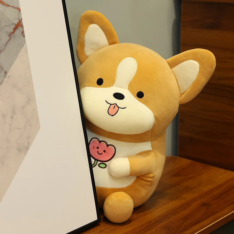 

1pc 35-60cm Kawaii Plush Shiba Inu Dolls Lovely Sitting Cartoon Dog Toys Stuffed Soft Animal Pillow for Baby Kids Birthday Gifts