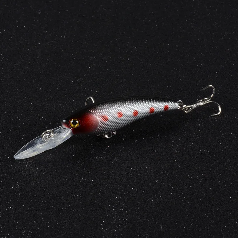 

1 Pcs 9cm Minnow Hard Bait Fishing Lures Wobbler Isca Artificial Plastic Crankbait 3D Eyes Lure Fishing Tackle Free Shipping