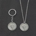 PS4 игра последний из нас 2 брелок двусторонний Firefly Логотип брелок для женщин мужчин кулон брелок ювелирные изделия