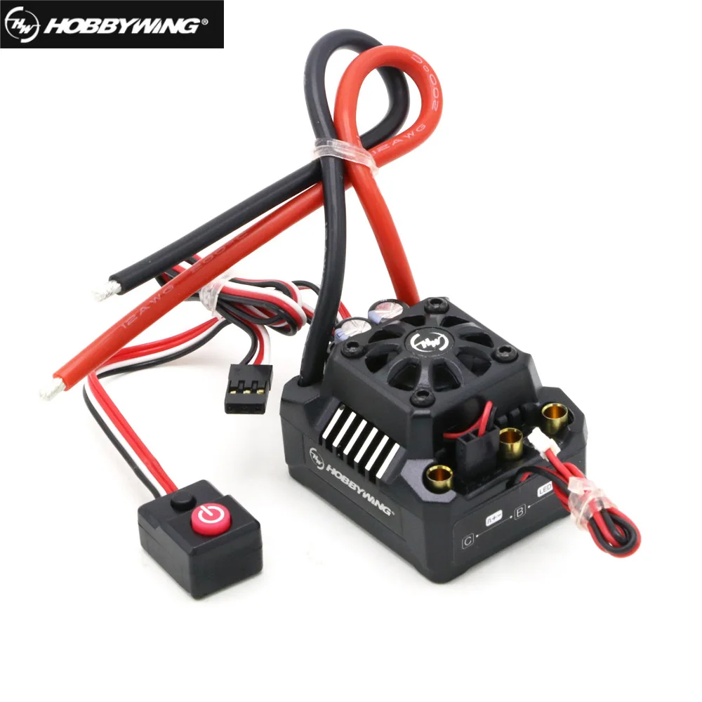 Hobbywing ESC EZRUN Max10 SCT 120A водонепроницаемый бесщеточный для радиоуправляемого