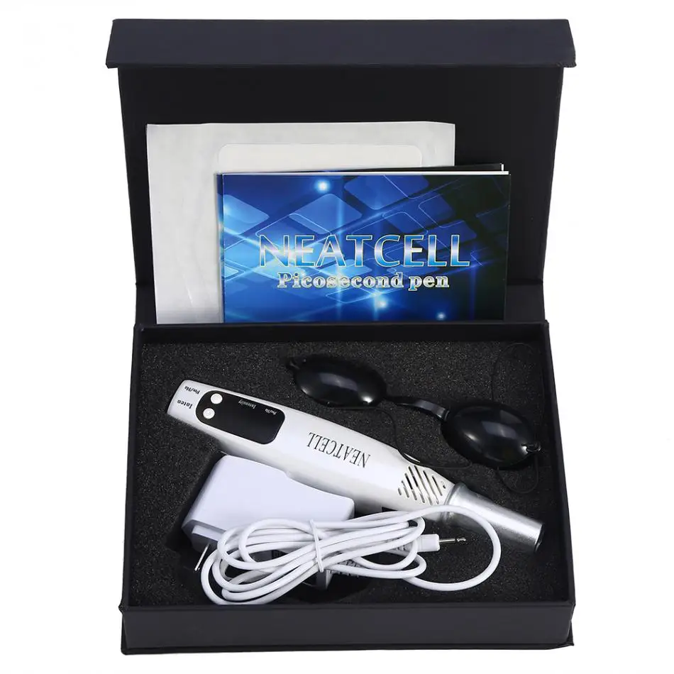 Пикосекундная лазерная ручка терапия тату шрам крот Веснушка Удаление