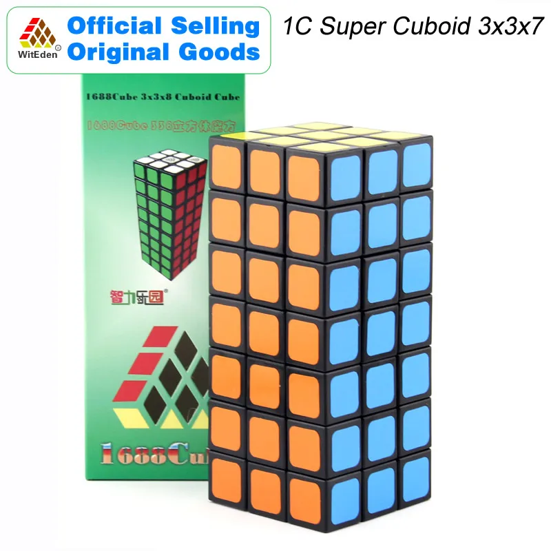 WitEden 1C Super Cuboid 3x3x7 магический куб 1688 337 скоростной извивающийся пазл головоломки