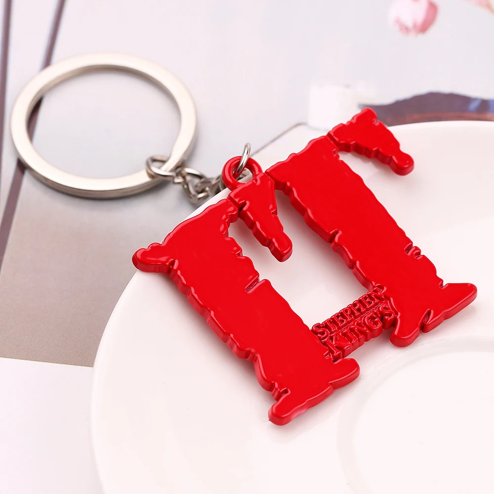 Horror Keychains Pennywise Stephen King's IT Keychain Chucky Face Kings Penny Wise Jason Hockey Keyring Gifts Jewelry | Украшения и