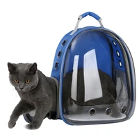 pet cat carrier bag breathable transparent puppy cat backpack cats box cage small dog pet travel carrier handbag space capsule
