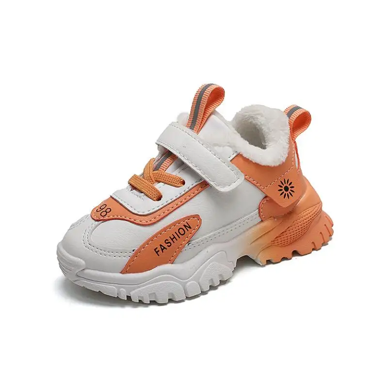 

Winter kids shoes casual baby cotton boots kids non-slip keep warm martin snow boots boys girls sneakers baby sport shoes