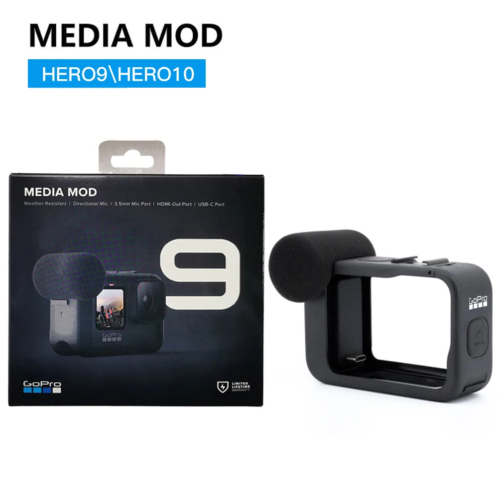 GOPRO HERO9 / HERO10 Black Camera Media Mod Offcial Accessories (только рамка) ADFMD-001 | Электроника