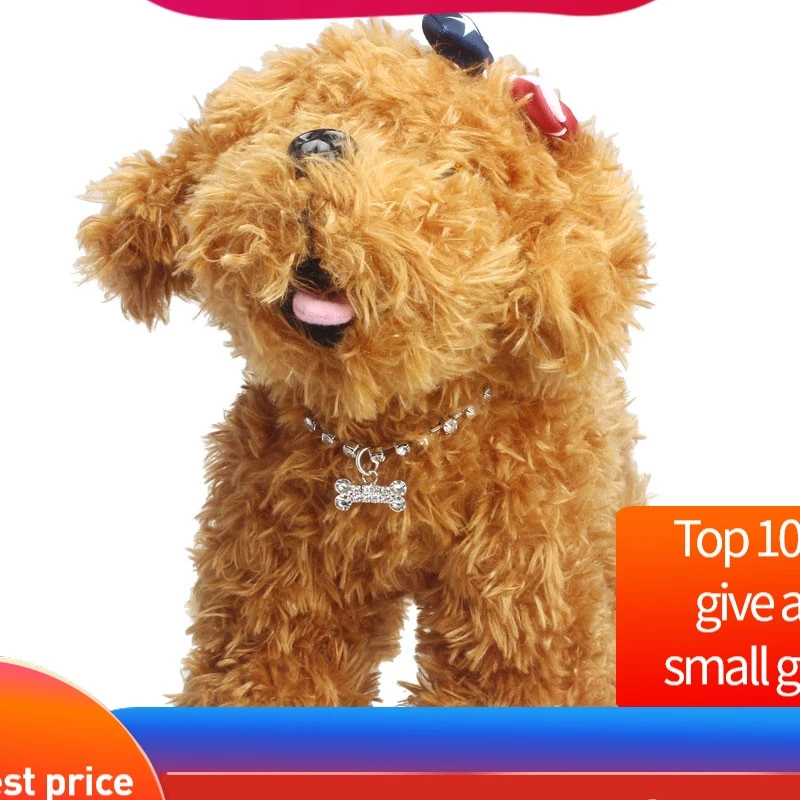 Милый мини собачий ошейник для домашних животных с бриллиантовыми костями и