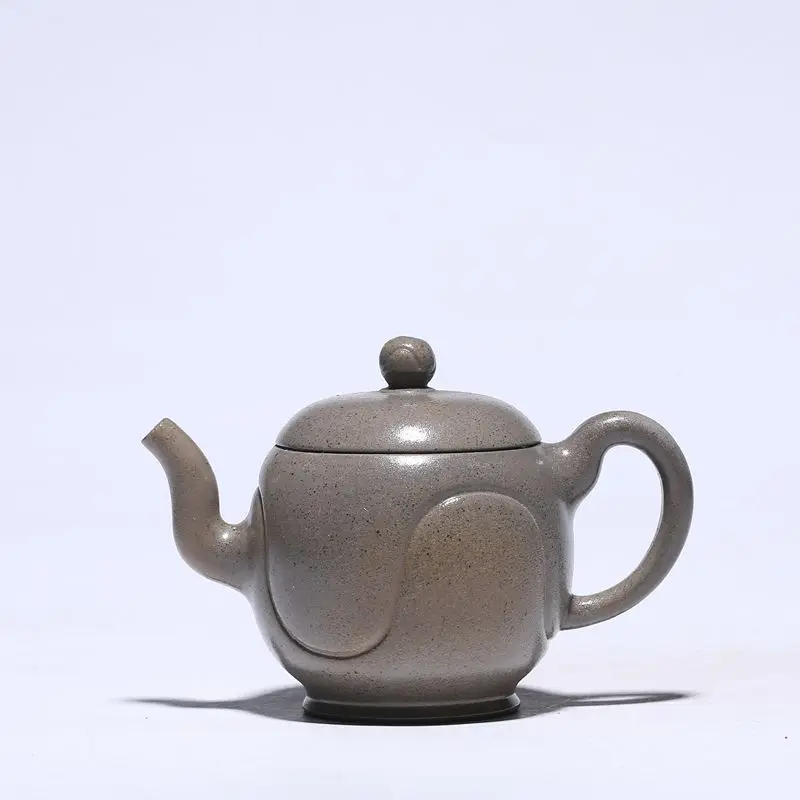 

New purple clay teapot Yixing Chaishao household teapot palace light bulb teapot handmade kungfu tea set