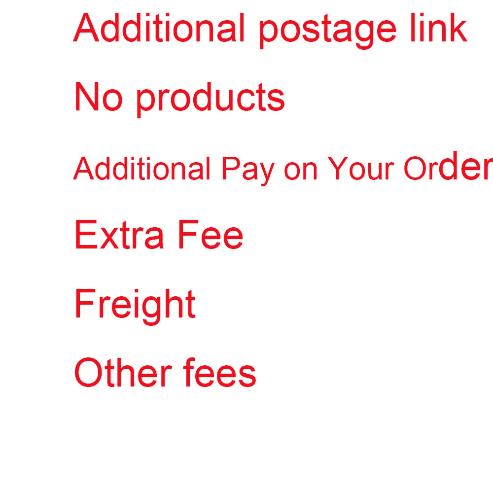 

Make up postage link Other expenses Make up the difference Negotiate shipping costs, freight, No communication no product ,etc.