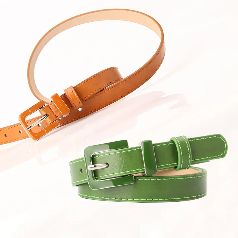 

2021 ELEGZO Women's Fashion Belt Female PU Leather Jeans Belt Network Hot Selling Waistband