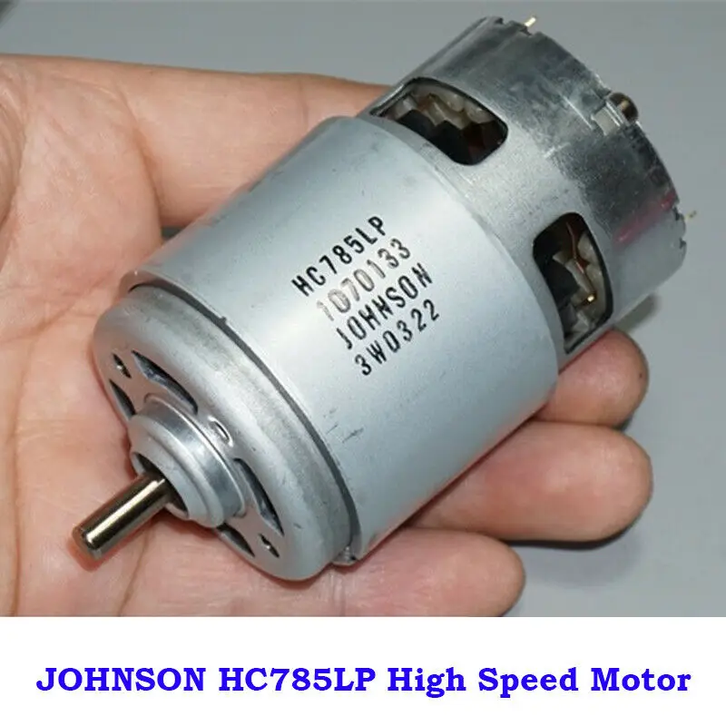 Двигатель JOHNSON RS 775 постоянный ток 12 20 в 18 19000 об/мин передний шарикоподшипник высокая скорость/мощность