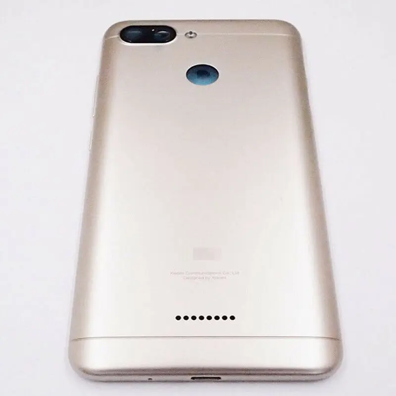 Чехол для батареи для Redmi Note 6, Задняя стеклянная крышка, задняя крышка, запасная дверь для Xiaomi Redmi Note6, чехол для батареи