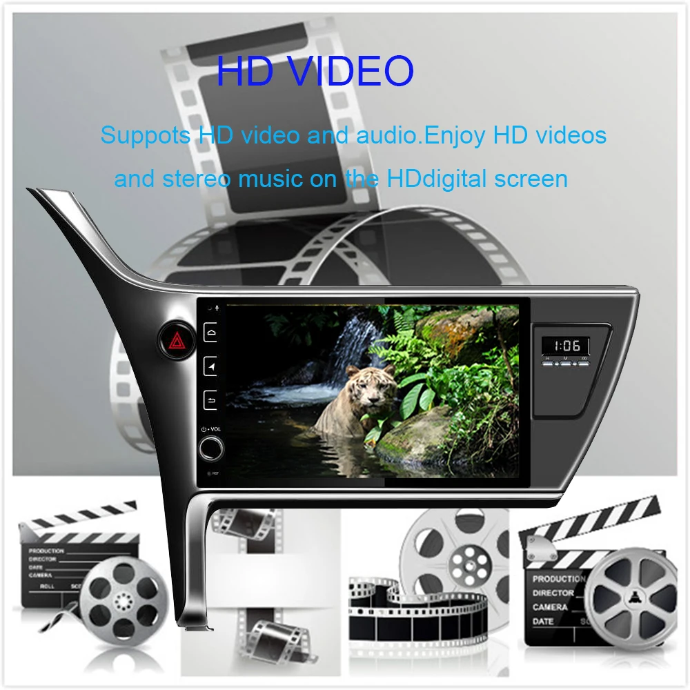 8 Core RAM 4GB Android 10.0 Car GPS Navigation For TOYOTA COROLLA 2017- Auto Radio Stereo Multimedia Player | Автомобили и