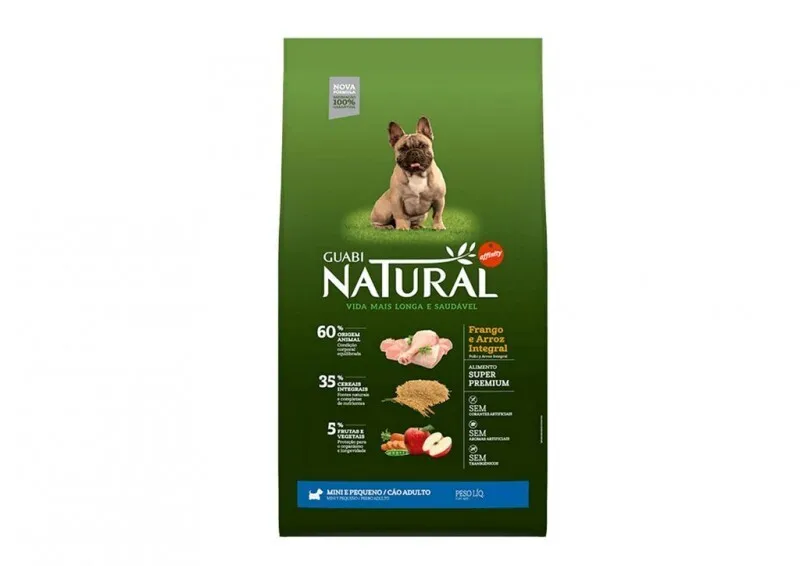 КОРМ GUABI NATURAL сухой корм для собак мелких пород 1 кг Цыпленок/Рис | Сухой