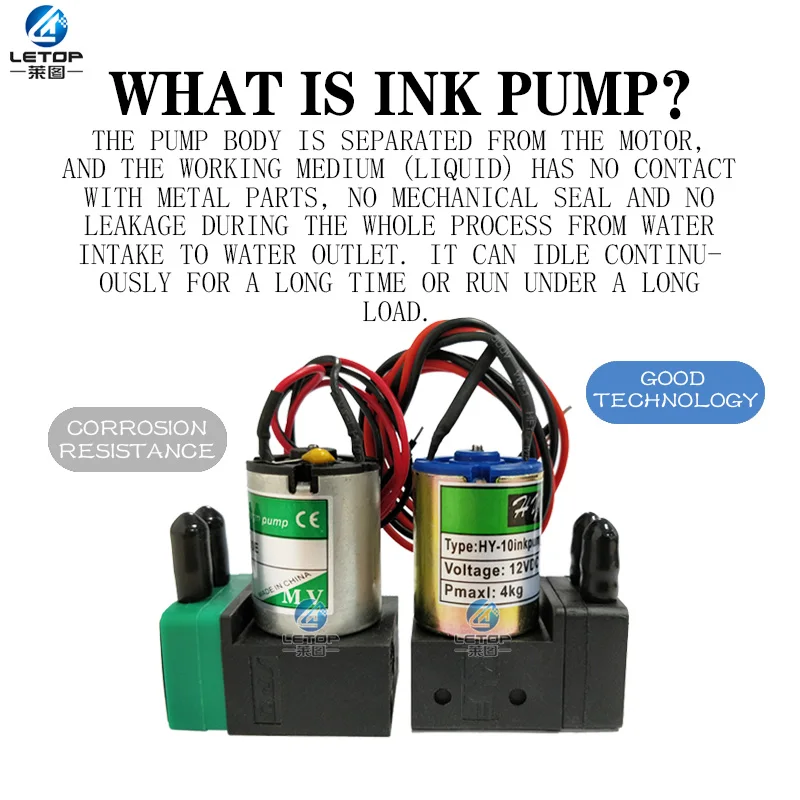 2 шт. чернильный насос для струйного принтера 3 Вт 12 24 В | Компьютеры и офис