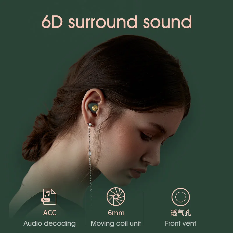 

Bluetooth Earphone 5.0 TWS True Wireless Earbuds Bass Sound Stereo Bluetooth Headset Binaural Call 30H Play Time for Sports Game