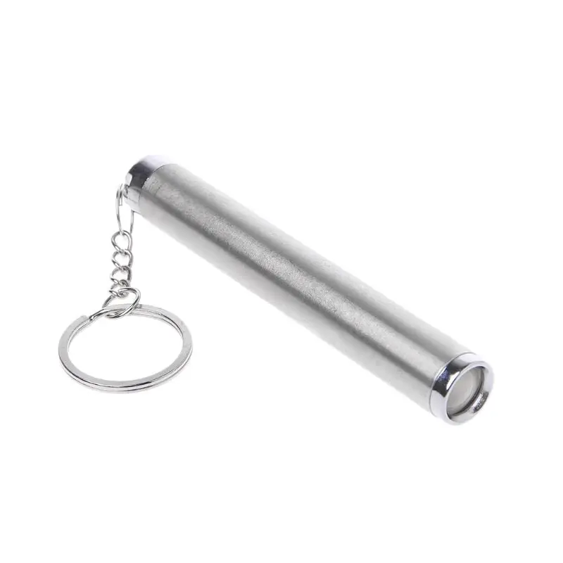 100 люменов AAA батарея питание из нержавеющей стали мини ручка светильник