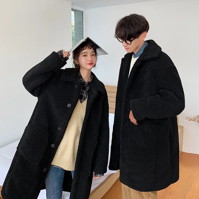 2019 зимние мужские Длинные парки повседневные теплые куртки замшевая утолщенная