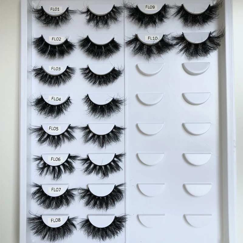 Buzzme тонкие накладные ресницы 18-22 мм пушистые настоящие норковые 100% ручной работы