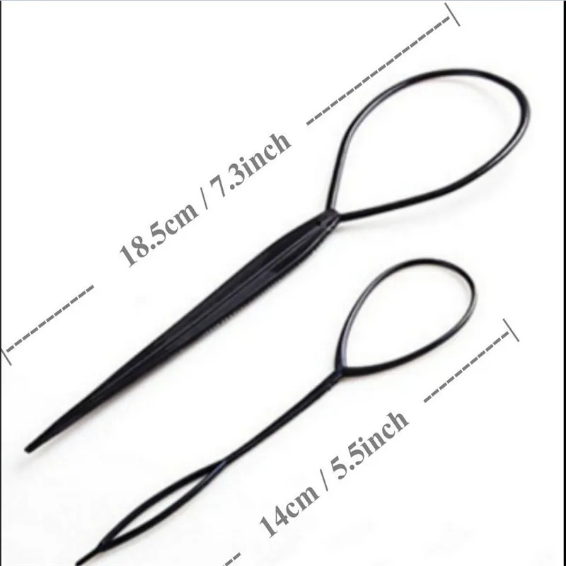 2 шт. пластиковые зажимы для прически конский хвост|Вязание| |