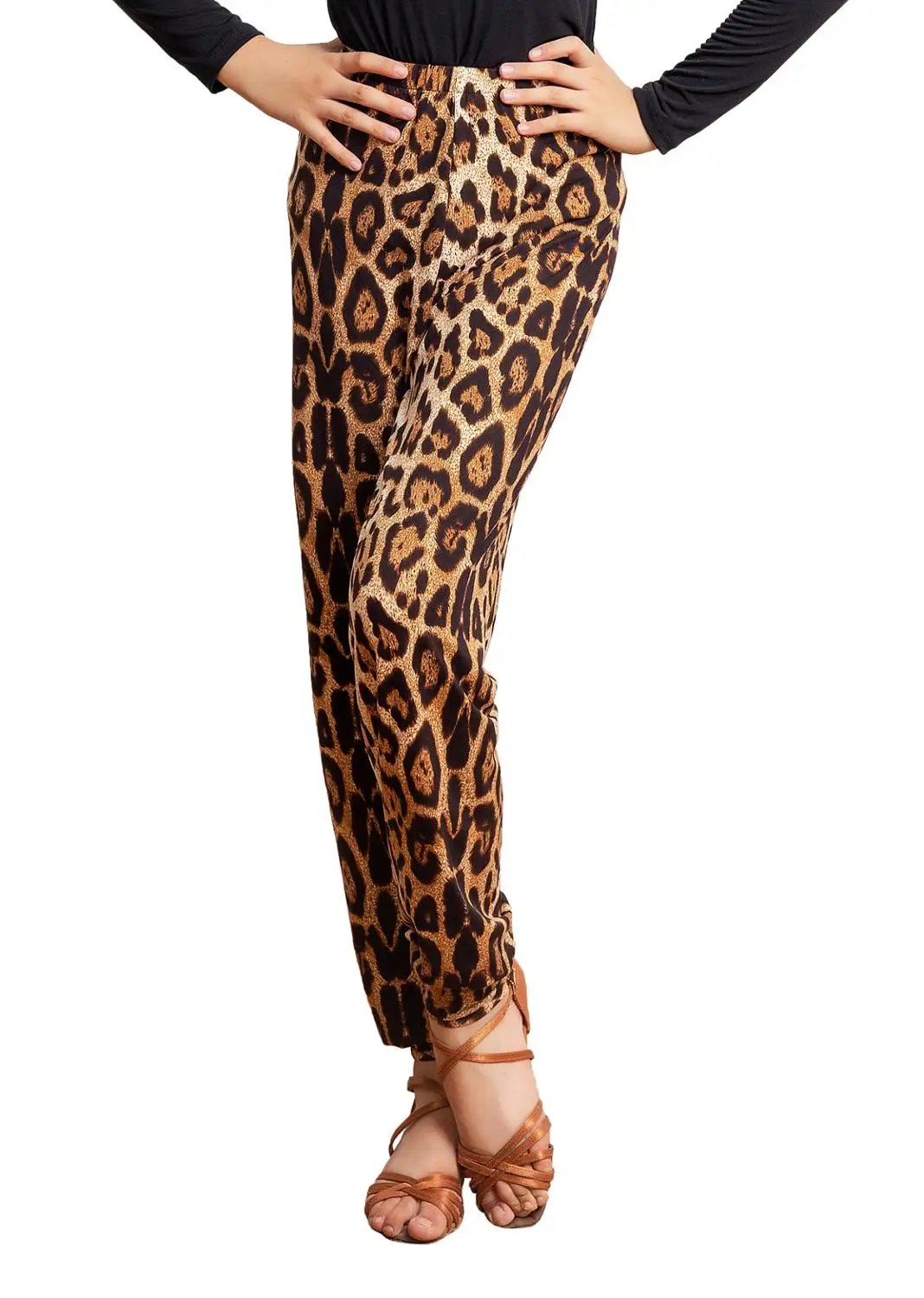 GD4034 Детские латинские Современные Бальные танцы профессиональные эластичные и