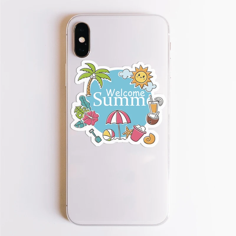 100 шт. летние стикеры s для путешествий чемодан скейтборд Скрапбукинг