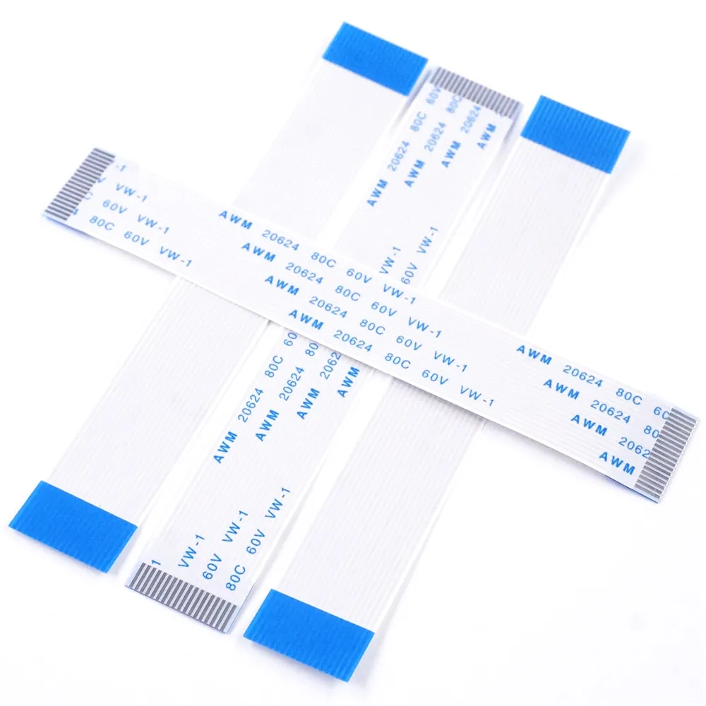 Гибкий плоский кабель FPC FFC 2 шт. 18 штырьков 0 8 мм Шаг же контактная сторона длина