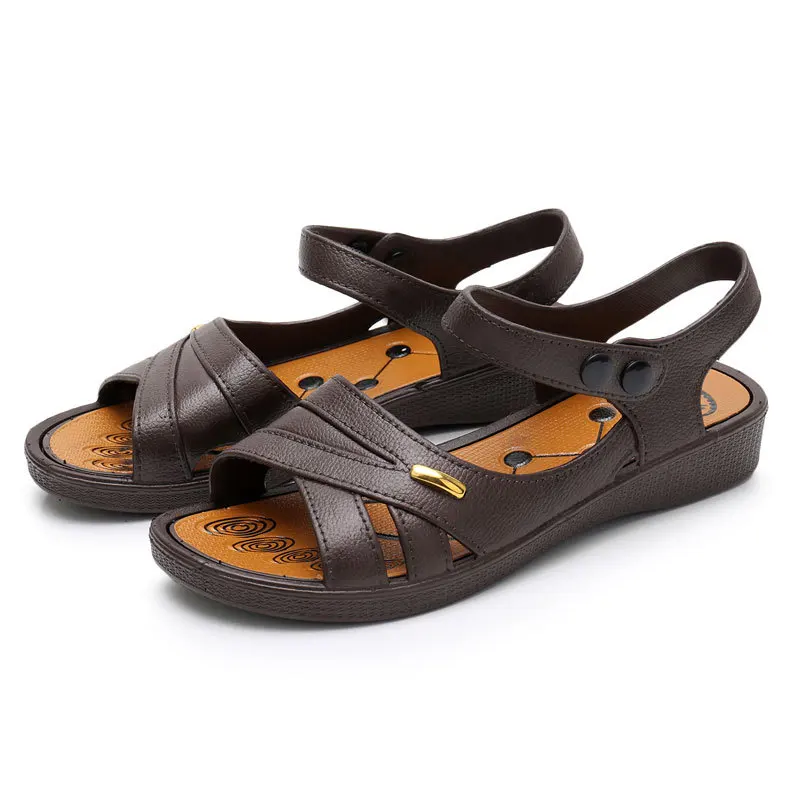 

Sandals Women's 2021 Summer New Style Flat Soft Bottom Comfortable Non-slip Wear-resistant Comfortable Fashionable Lightweight