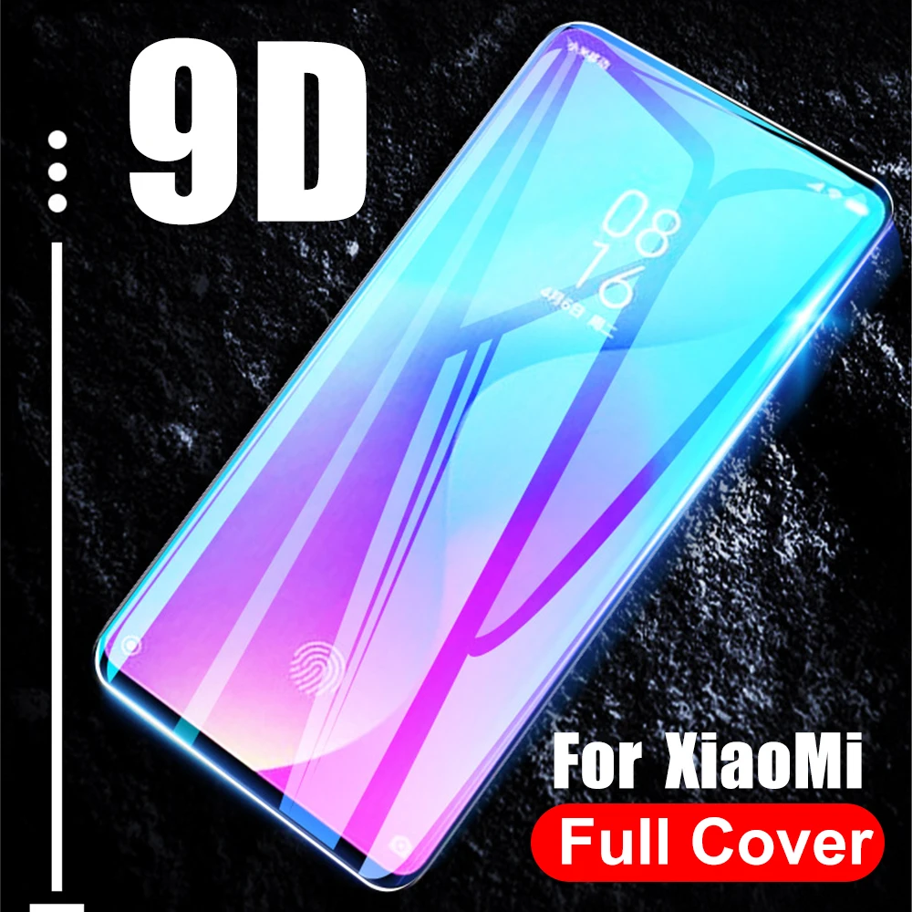 Защитное стекло для Xiaomi mi Note 10 Pro 9 5G защитное закаленное на SE Lite 9T Полное покрытие