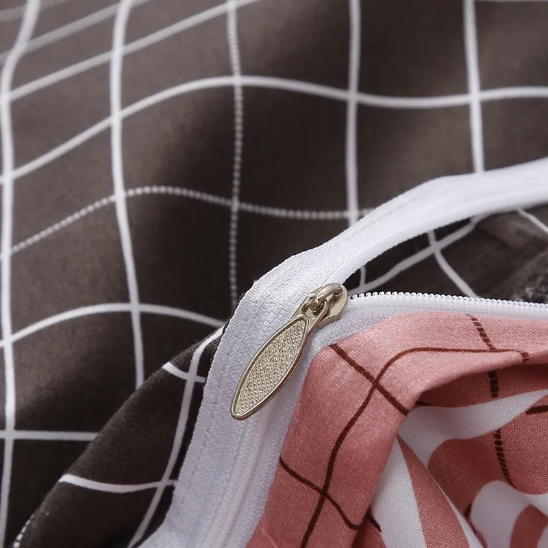 Американский Стиль Постельное белье AB сбоку постельное Queen King 220x240: пододеяльник