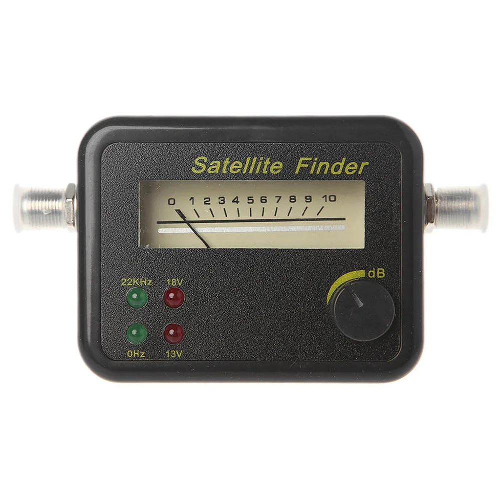 

SF9504 Satellite Signal Finder Tester TV Receiver Mini Meter Buzzer Electronics Portable LCD Display Digital Searching DC 13-18V