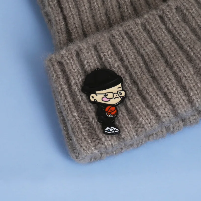 Металлическая эмалированная брошь с героями мультфильмов GD Idol значок для