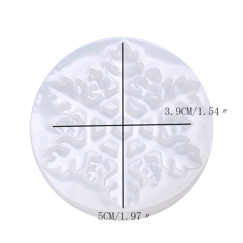 4 вида рождественских белых снежинок силиконовая форма конфеты снежинки