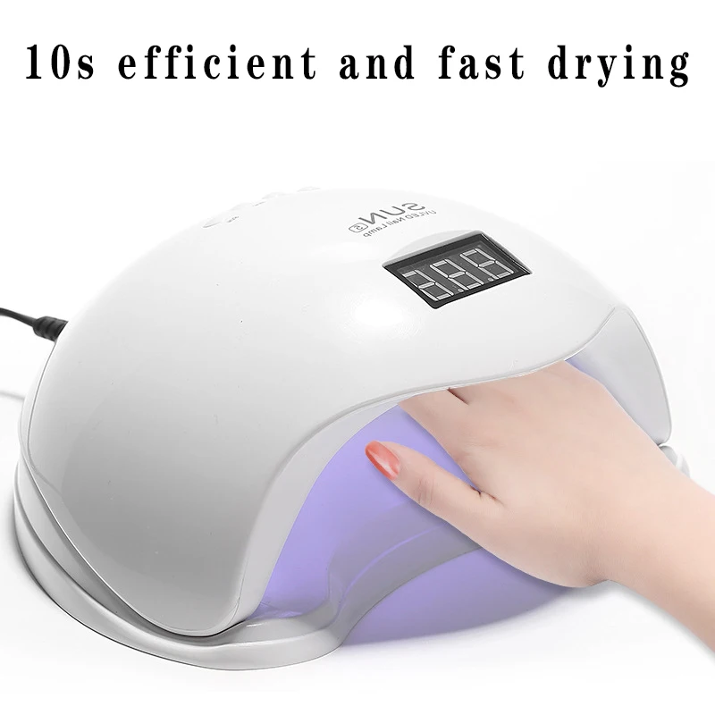 Лампа для сушки гель лака ногтей 48 Вт с ЖК дисплеем|Сушилки ногтей| |