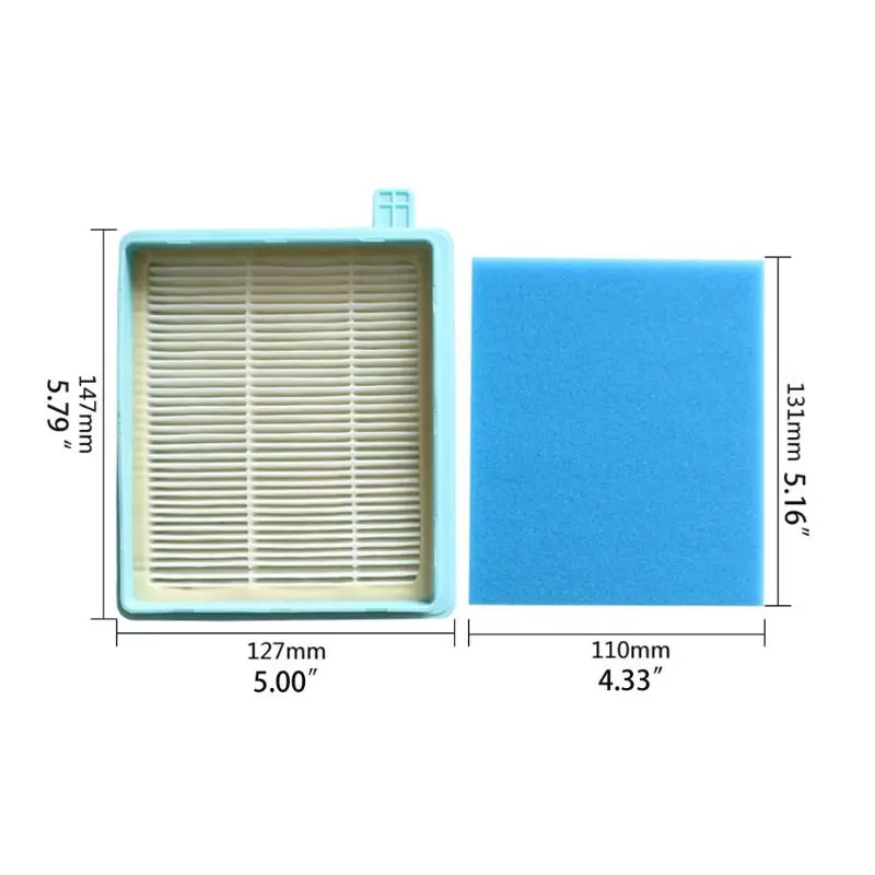 

4pcs set Filter Mesh HEPA for Philips Vacuum Cleaner FC8471 FC8632 FC8474 FC8472