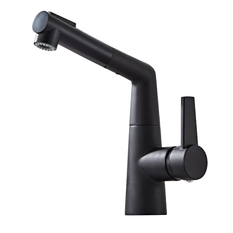 Кухонные смесители полностью медный приличный умывальник откачивается для