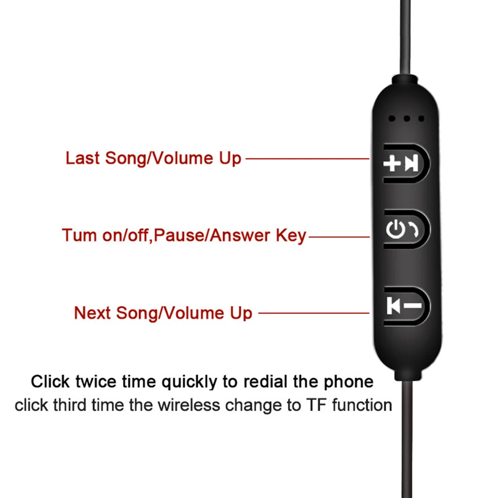 XT6 магнитные беспроводные Bluetooth наушники спортивные стерео с шумоподавлением