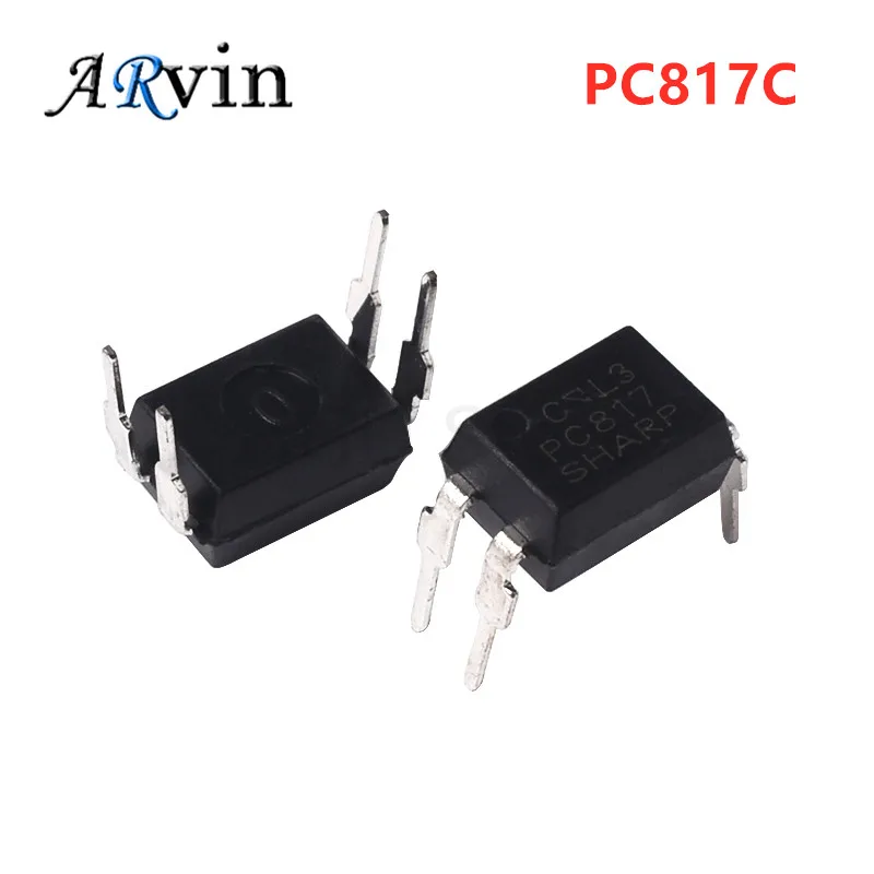 

50pcs PC817 PC817C 817 817C FL817C PS817C DIP4 / Pc817 Optocoupler