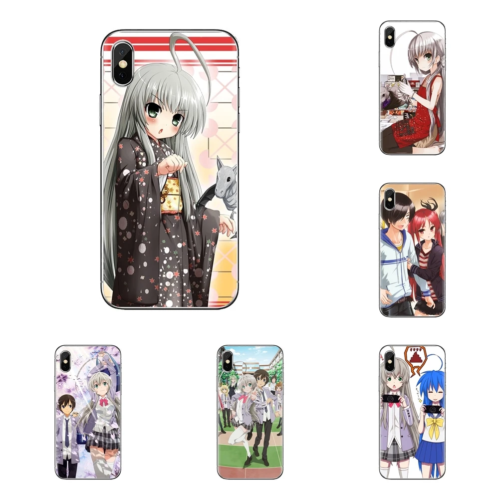 Haiyore! Nyaruko-san F для Xiao mi 6 A1 Max x 2 5X 6X Red Note 5 5A 4X 4A A4 4 3 Plus Pro мягкие прозрачные чехлы |