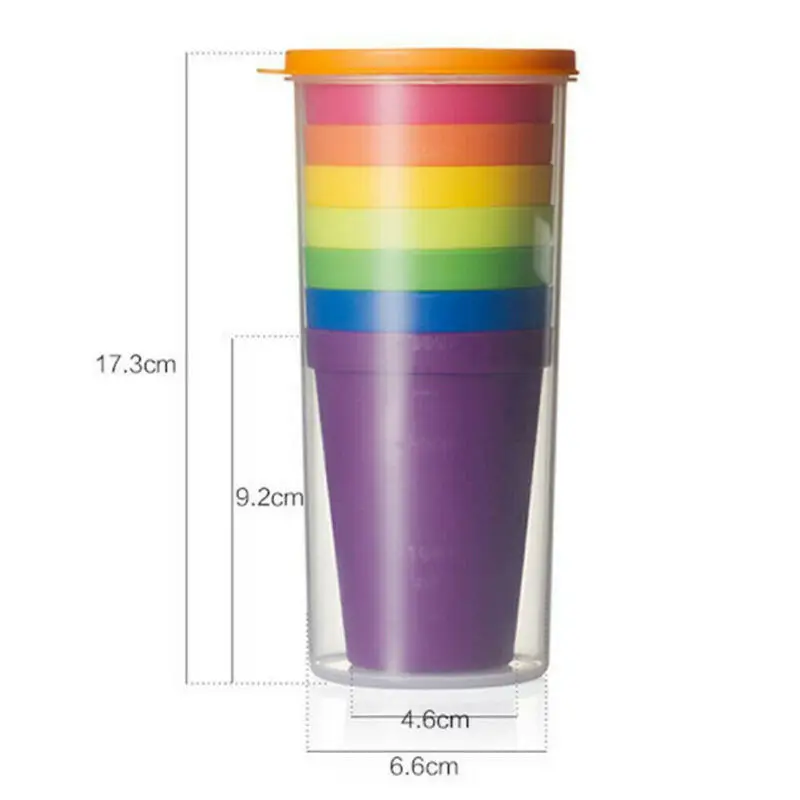 7 шт. детская пластиковая кружка | Дом и сад