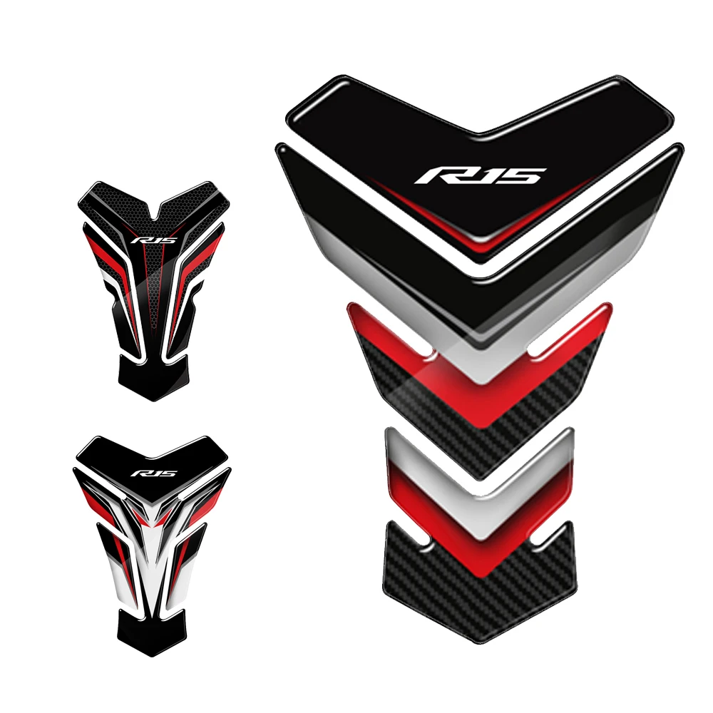 

For Yamaha YZF-R15 R15 Models 3D Resin Motorcycle Tank Pad Protector Sticker