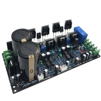 channel 2 0 hifi amplifier onsemi tube 150wx2 audio amplifier board 10000uf63v filter capacitor speaker protection circuit