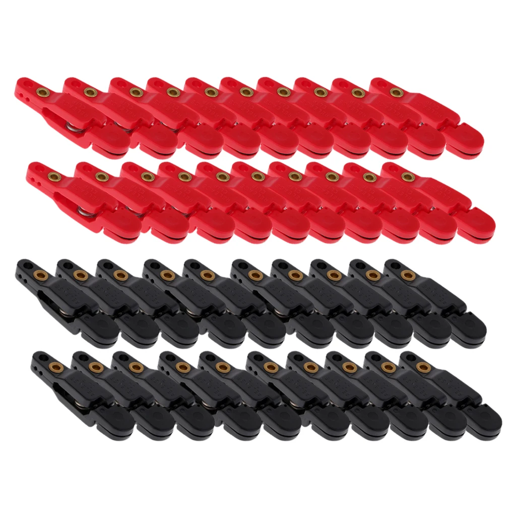 40 шт. пластиковые быстросъемные зажимы для весовых досок весовые тяжелого