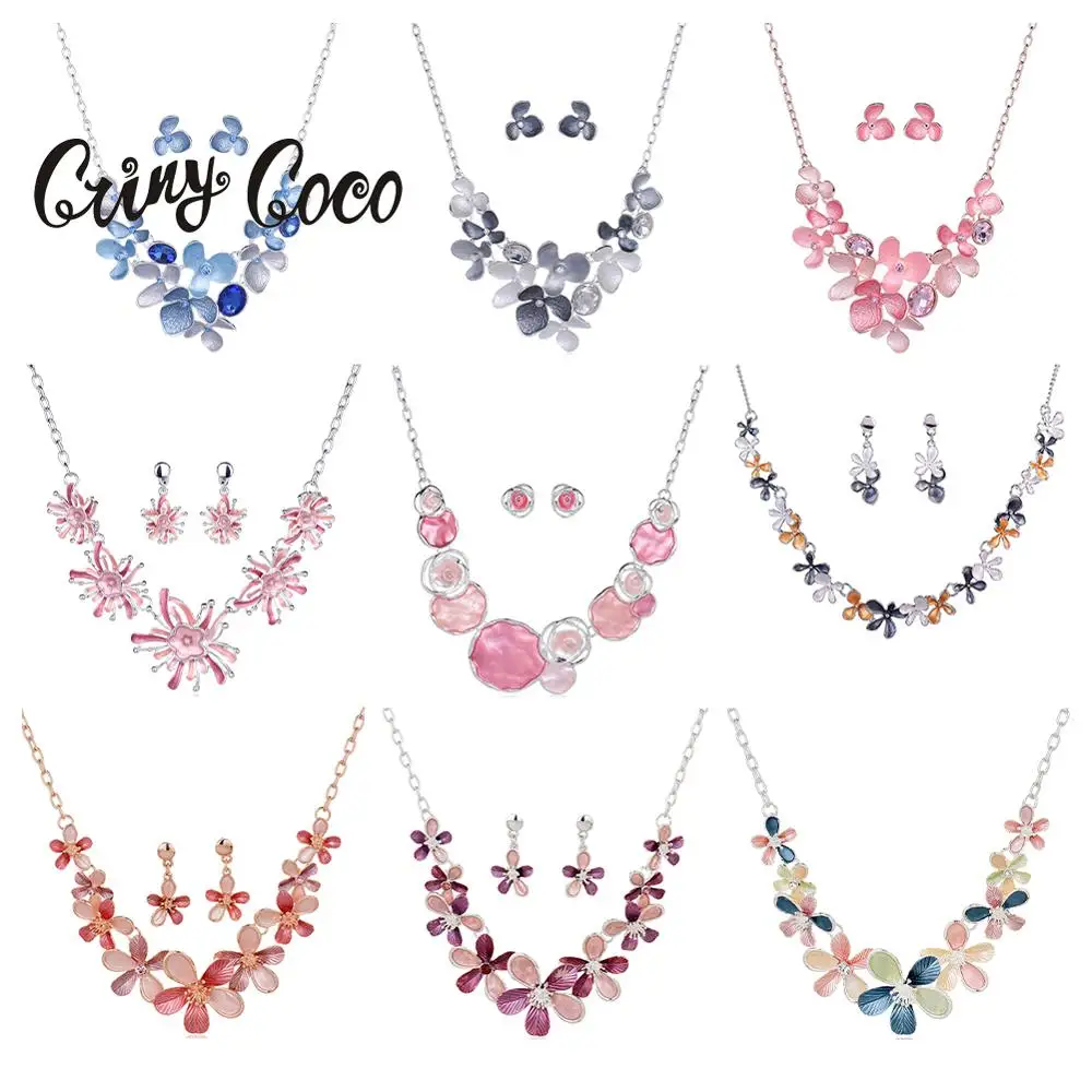 Cring Коко Роза Ювелирные наборы для женщин 2020 Новое поступление украшенные