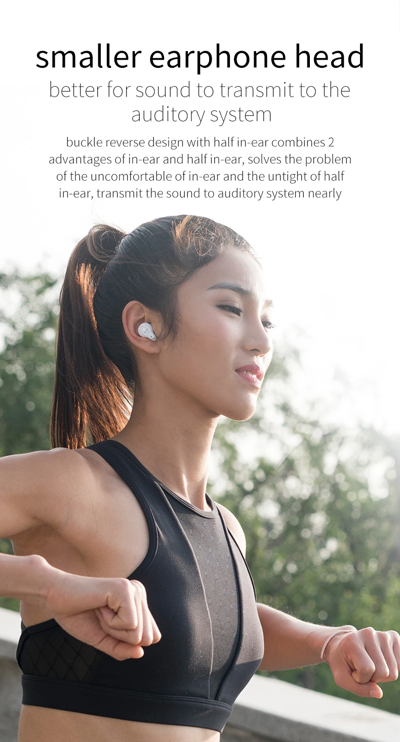 TWS Bluetooth 5,0 QCC Hifi настоящие беспроводные наушники, наушники, 3D стерео басы с уменьшением шума, сенсорное управление, спортивные наушники